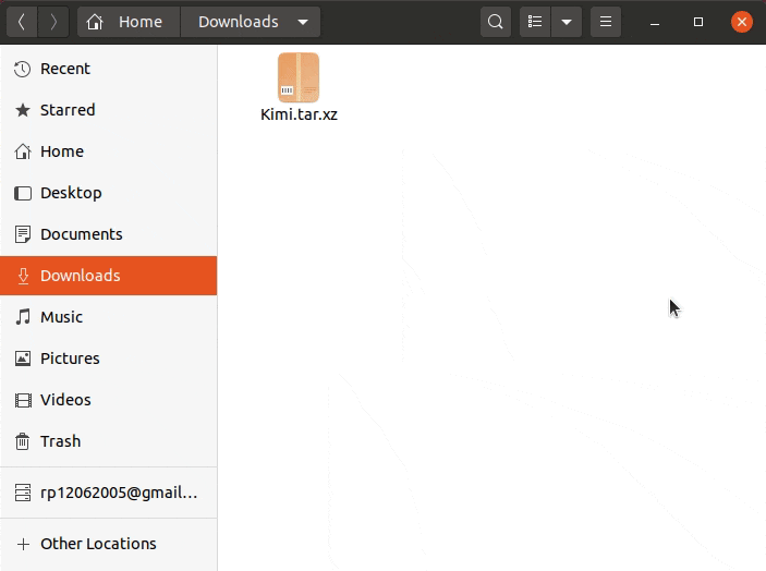 Right-click on the download theme and extract it — How To Change Themes in Ubuntu.