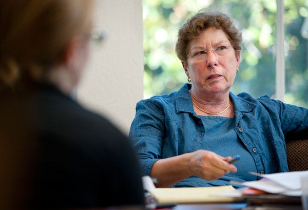 Stanford terrorism expert Martha Crenshaw. Image via L.A. Cicero/Stanford News.