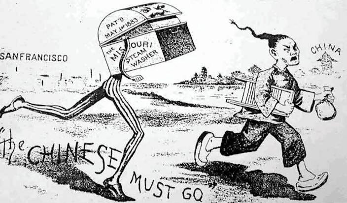 US Congress passed the Chinese Exclusion Act