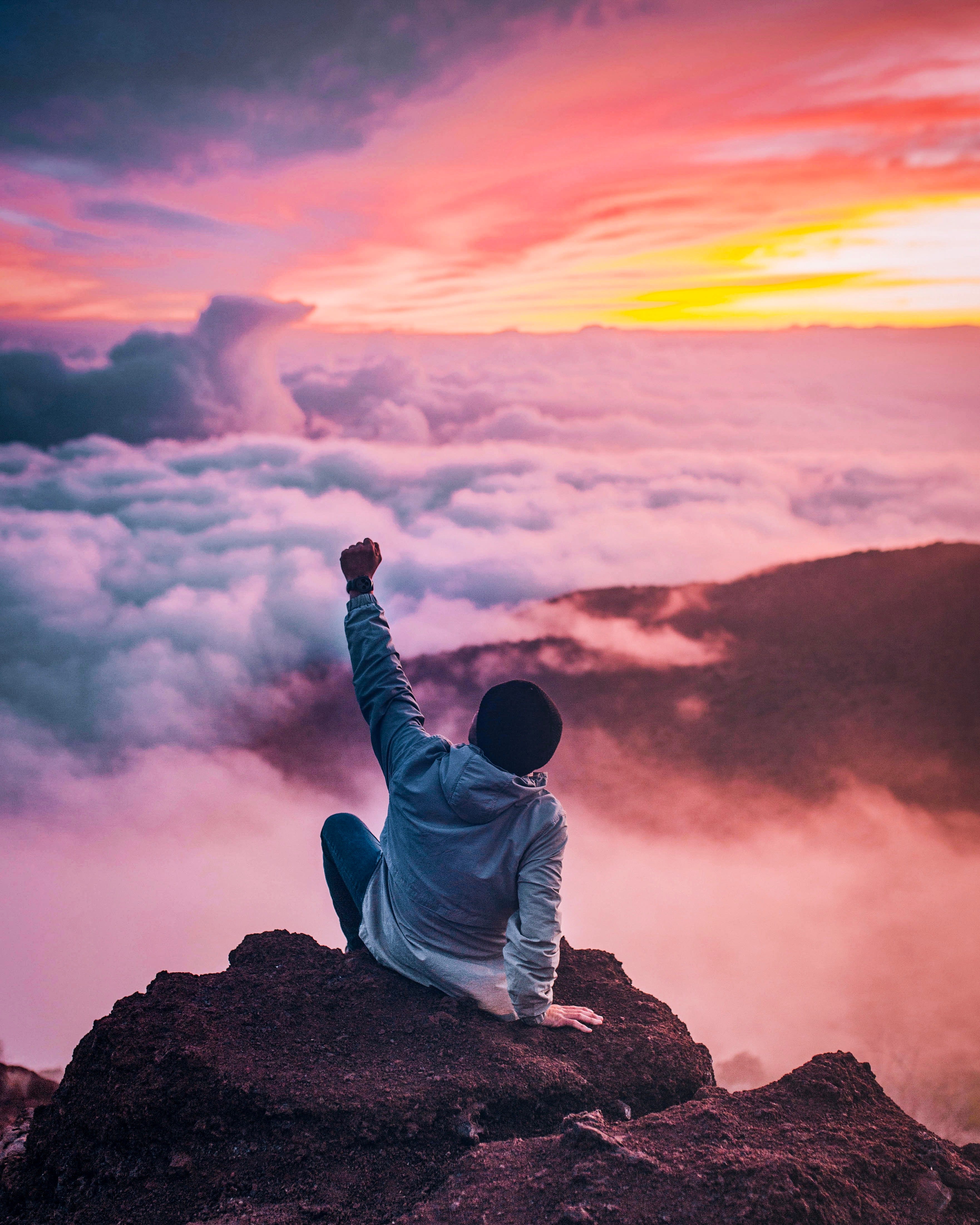 “man sitting on mountain cliff facing white clouds rising one hand at golden hour” by [Ian Stauffer](https://cdn.hashnode.com/res/hashnode/image/upload/v1618075298886/U151_ru4u.html) on [Unsplash](https://unsplash.com?utm_source=medium&utm_medium=referral)