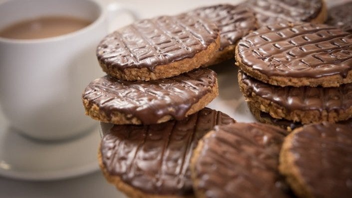 Chocolate digestives