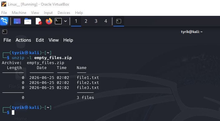 Overview of Essential Linux commands: ls, whereis, stat, truncate, unzip -l