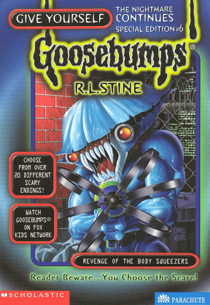 Give Yourself Goosebumps: Revenge of the Body Squeezers cover art