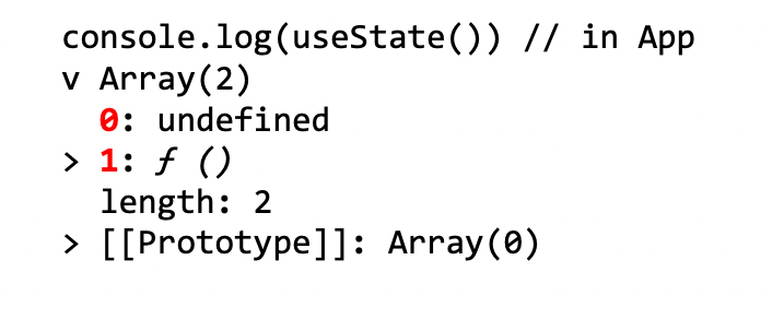 useState console.log