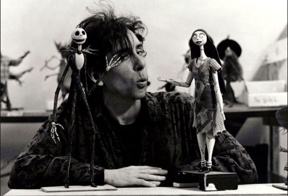 KREA - a film still from a claymation movie directed by Tim Burton
