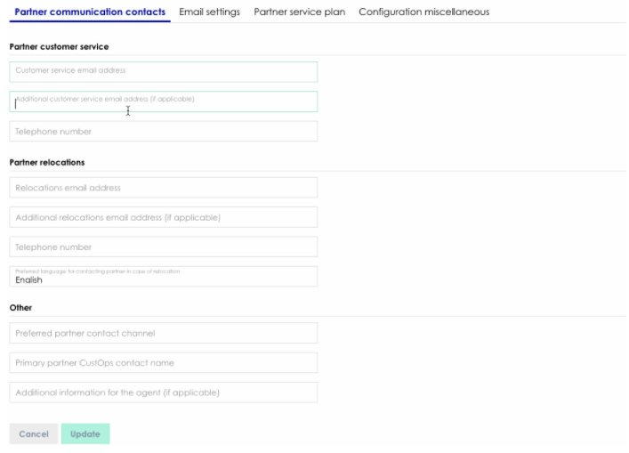 Schema driven UI example