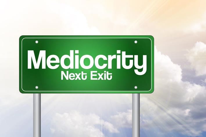 Mediocrity is the new black in the post-LLM world