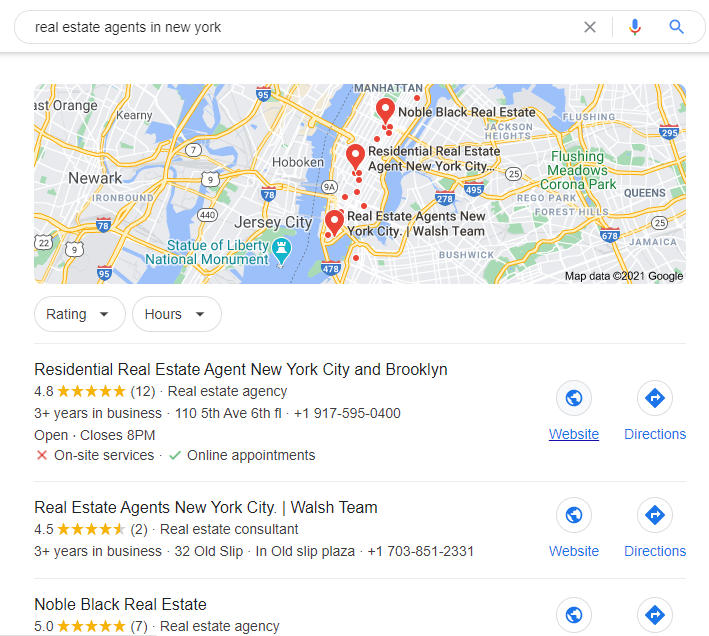 how to generate real estate leads with local seo