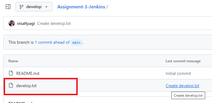 develop.txt created