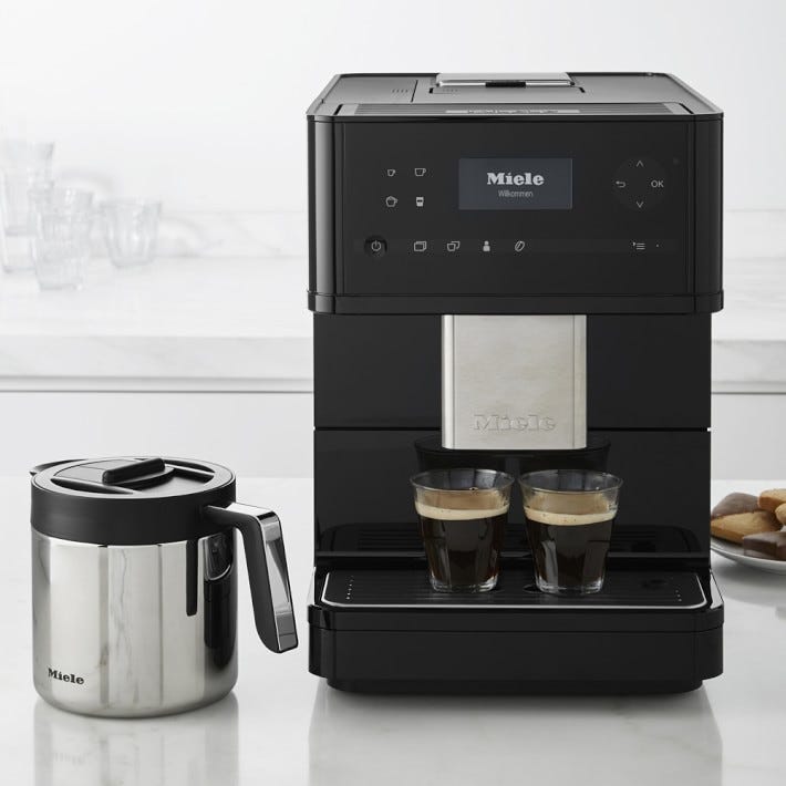 Miele CM6150 Countertop Espresso Machine - Obsidian Black