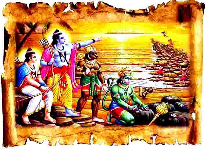 Valmiki Ramayana:The Construction Of Ramsetu