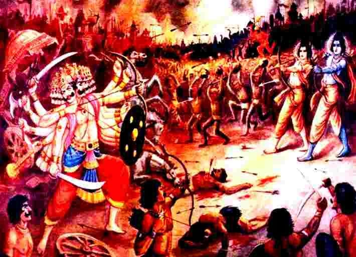 Valmiki Ramayana:The Battle Of Rama And Ravana