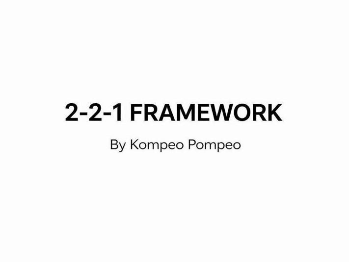 2–2–1: On Student Accountability and Punctuality.