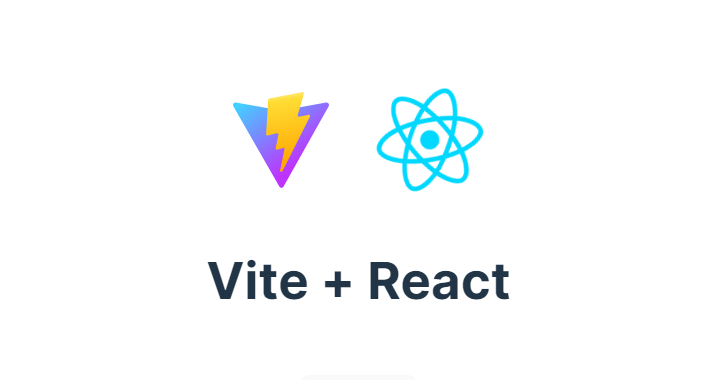 Vite + react image and same text