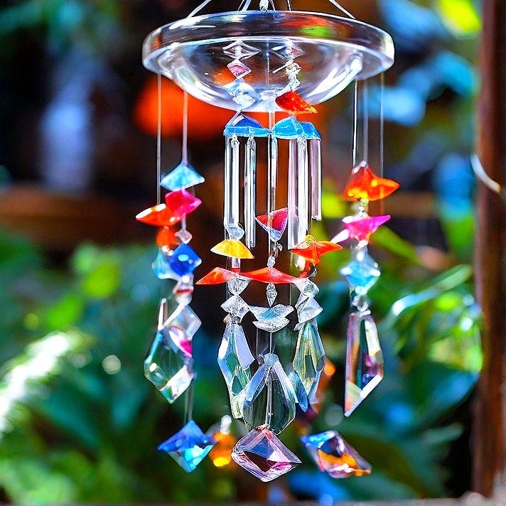 Crystal Wind Chimes