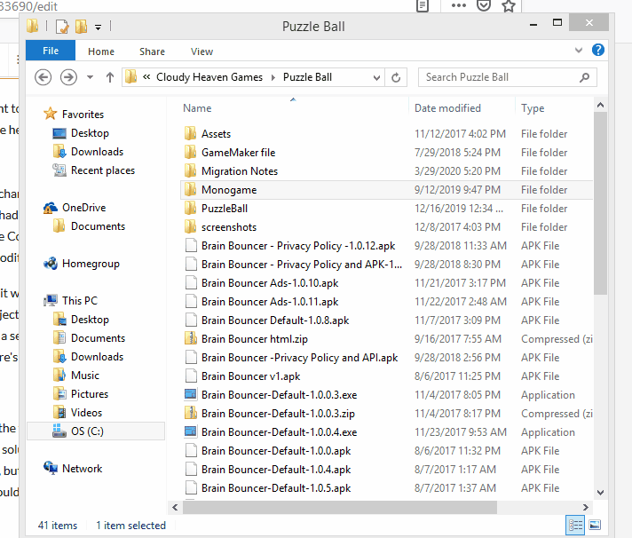 Here’s where I found the projitems file on my computer