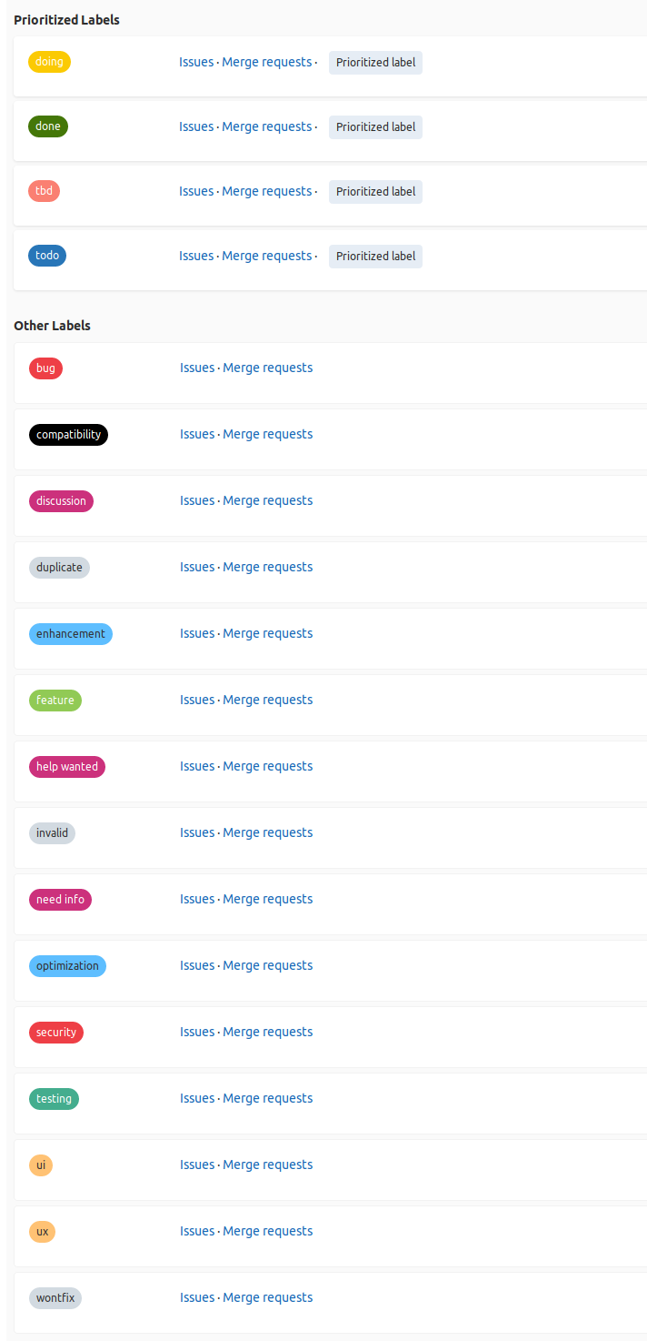 How To Add A Custom Set Of Issue Labels To Gitlab CE LaptrinhX