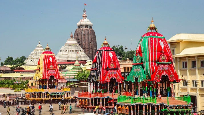 Rathyatra at Puri Jagannath Temple