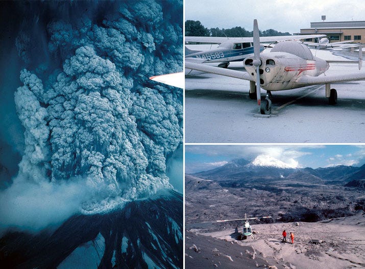 Mount St. Helens: An Historic Eruption into the National Airspace Syst