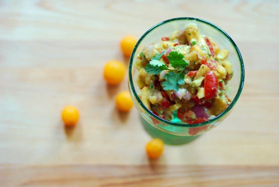 Peach & Avocado Salsa