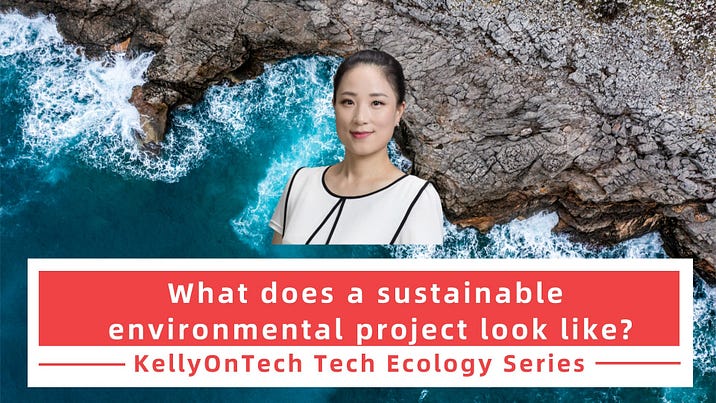 What does a sustainable environmental project look like? KellyOnTech Technology Ecology Series