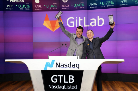 Image source: CNBC, Co-Founders of GitLab (from Left to right) Sid Sijbrandij and Dmitriy Zaporozhets