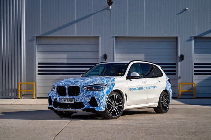 Image source: BMW. BMW iX5 Hydrogen