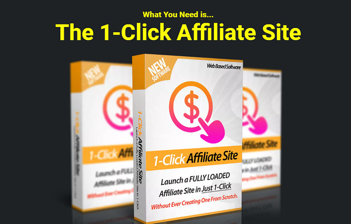 1 Click Affiliate Site Pro Software By Ankur Shukla Oto - 