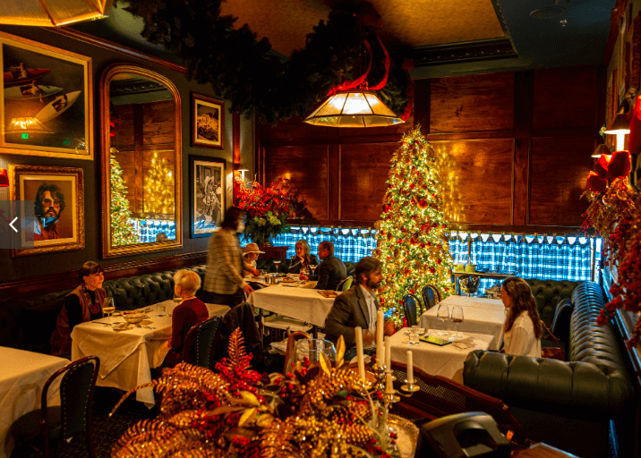 Christmas Restaurant Decoration Ideas