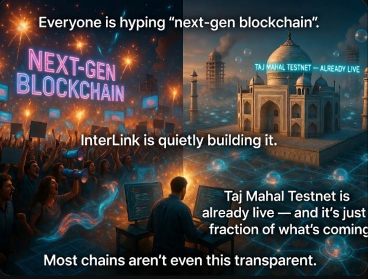 Everyone is hyping “next-gen blockchain.”