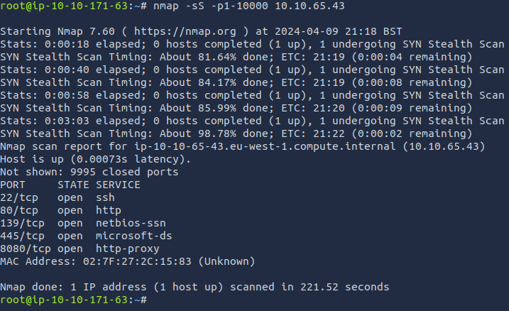 NetSec Challenge Walkthrough — A TryHackMe CTF