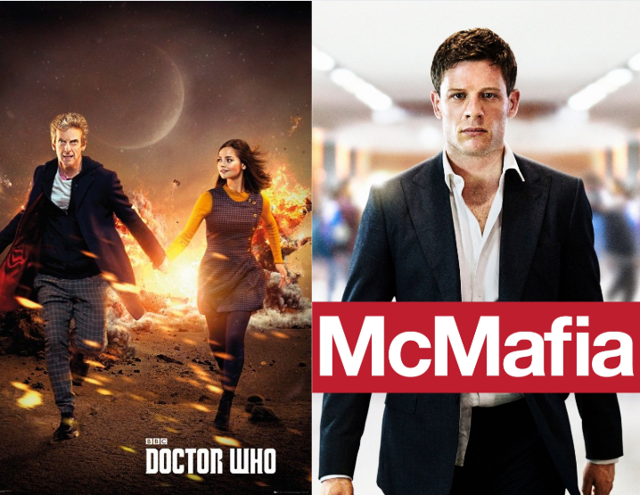 Doctor Who & McMafia series poster