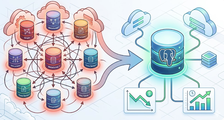 I Switched Our Entire Backend from 9 Databases to Just PostgreSQL in 2026 — Saved $278K and 40% of…