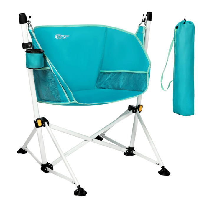 Portal swinging camping chair