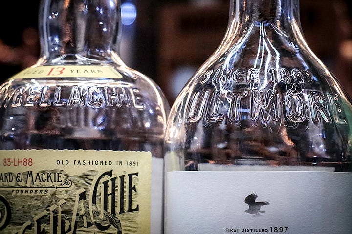 Single Malt Whisky bottles on display. Photo ©2017, Mark Gillespie/CaskStrength Media.