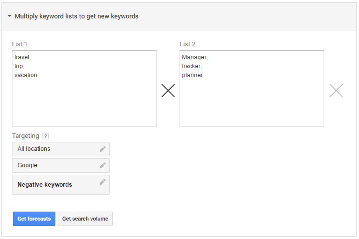 Keyword Multiplier