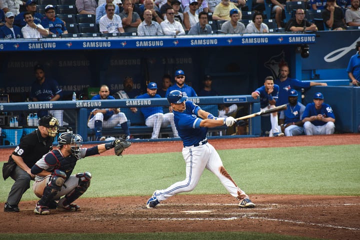 batter hitting homerun