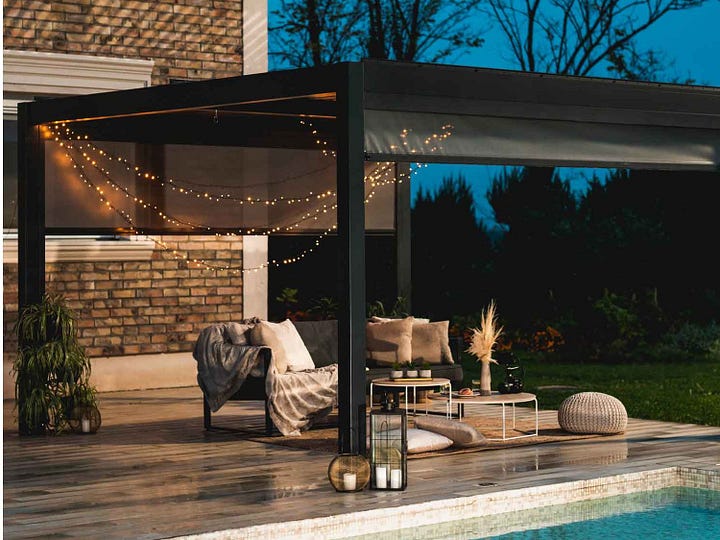 Avis sur le kit pergola en aluminium Hansø