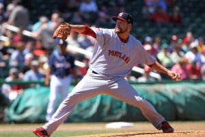 Brian Johnson makes his 10th Double-A start, eh's 6-1, 1.66 ERA.