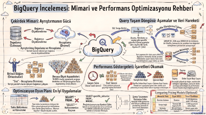 BigQuery’de Sorguların Çalışma Prensibi ve Performansın Önemi