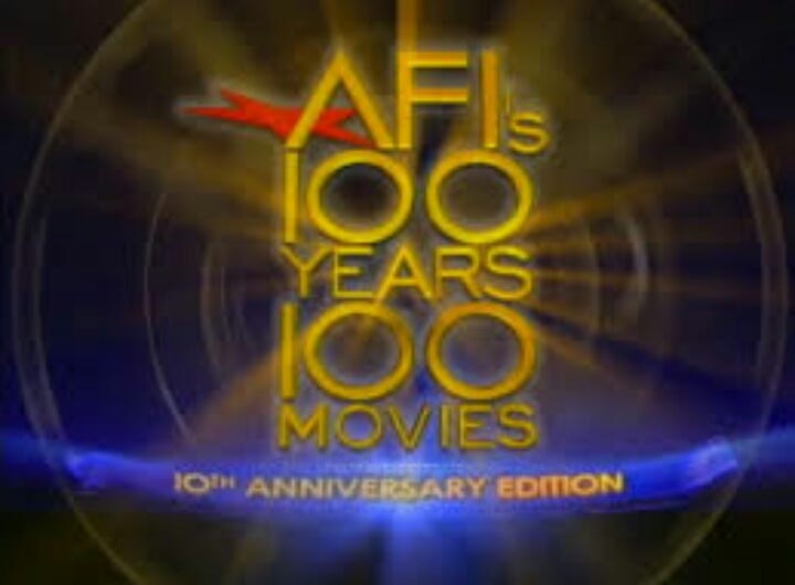 AFI's 100 Years... 100 Movies: 10th Anniversary Edition (2007) | Poster