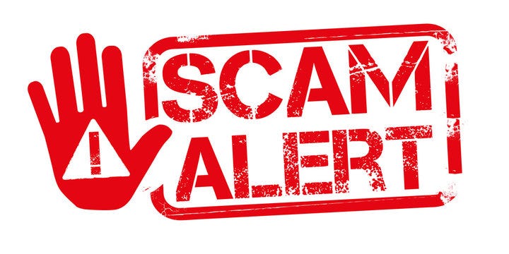 Image of scam
