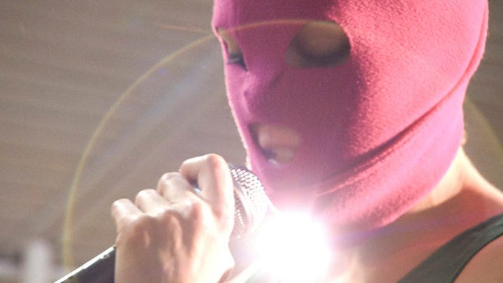 pussy riot close up