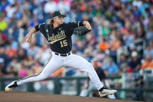 Carson Fulmer was selected eighth overall in the 2015 MLB Draft by the White Sox. (Rebecca S. Gratz/The World Herald)