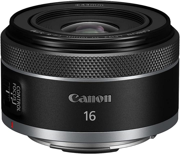 Canon RF 16mm F2.8 STM Lens