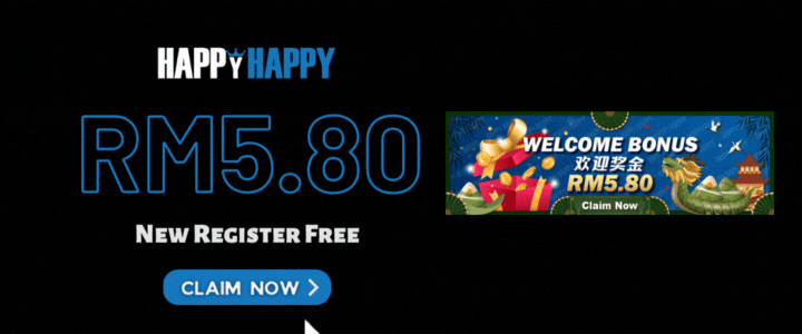 Happy88 Free Credit Slot RM5.80