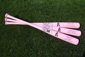 MLB will use pink bats for Mother's Day.