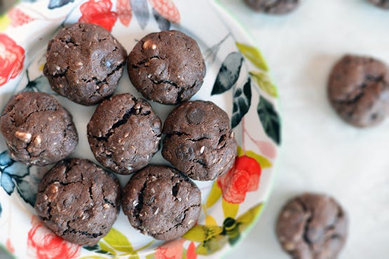 Triple Chocolate Cookies - Global Dish - Stephanie Arsenault