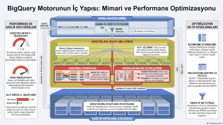 BigQuery’de Sorguların Çalışma Prensibi ve Performansın Önemi